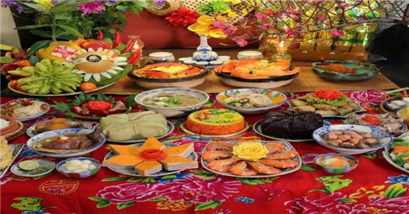 Mam le vat don gian thanh kinh cung via Quan Am